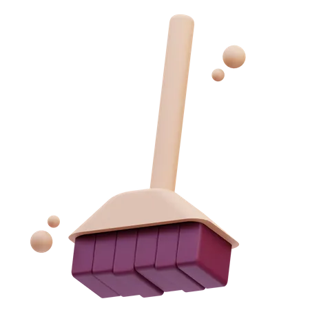 Broomstick  3D Icon