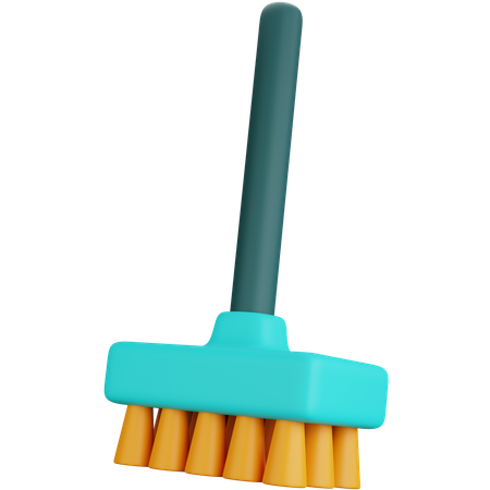 Broomstick  3D Icon