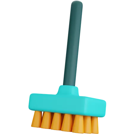 Broomstick  3D Icon