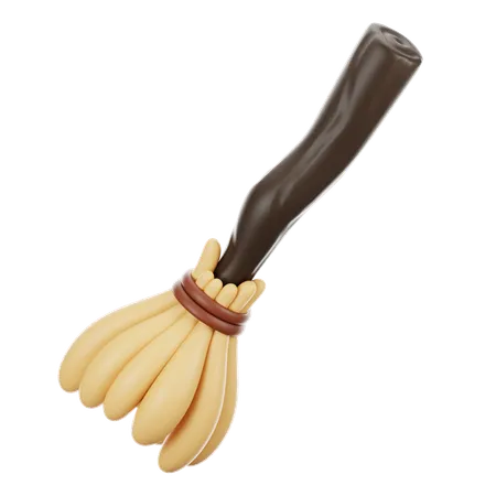 Broomstick  3D Icon