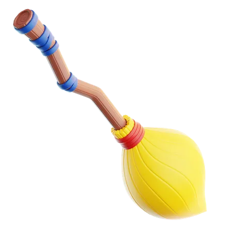 Broomstick  3D Icon