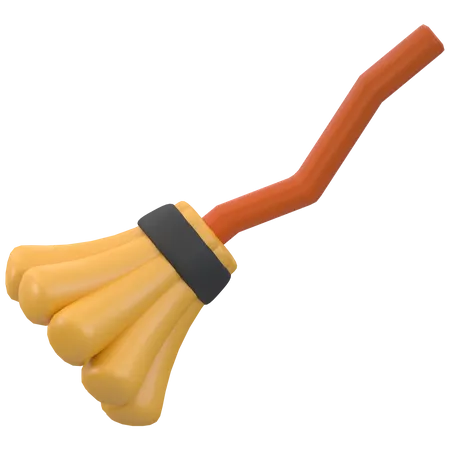 Broomstick  3D Icon