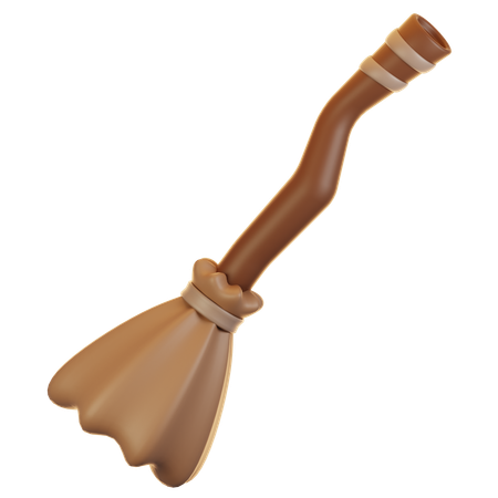 Broomstick  3D Icon