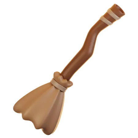 Broomstick  3D Icon