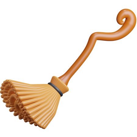 Broomstick  3D Icon