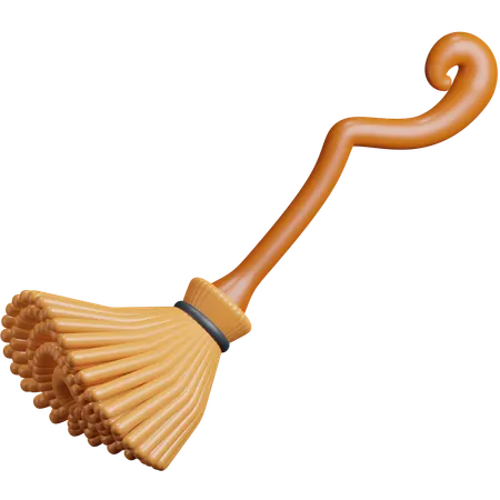 Broomstick  3D Icon