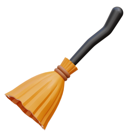 Broomstick  3D Icon