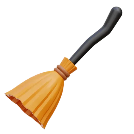 Broomstick  3D Icon