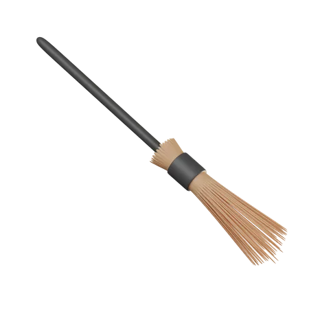 Broomstick  3D Icon