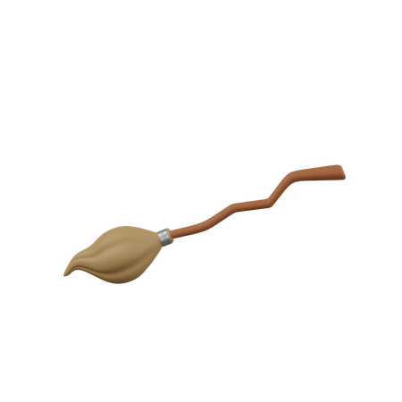 Broomstick  3D Icon