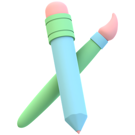 Brosse  3D Icon