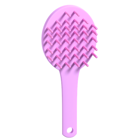 Brosse à cheveux  3D Illustration