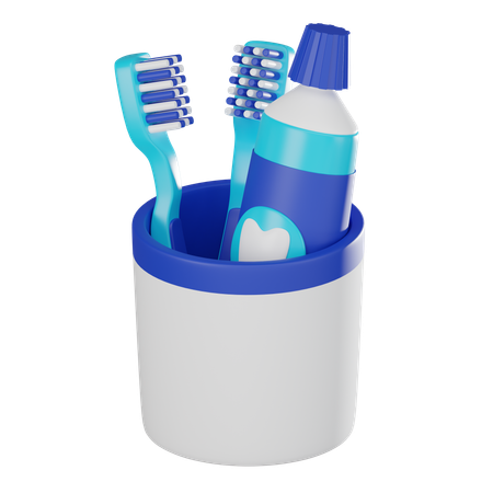 Brosse à dents  3D Icon