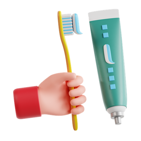 Brosse à dents  3D Icon