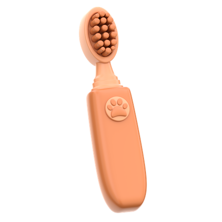 Brosse à dents pour animaux de compagnie  3D Icon