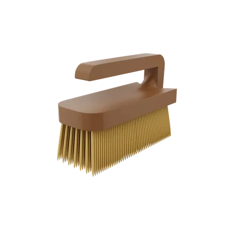 Brosse à sol  3D Icon