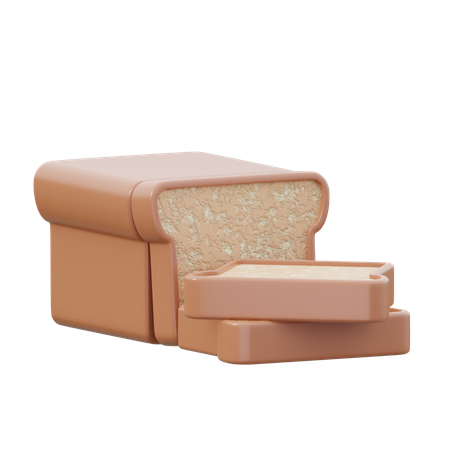 Brot  3D Icon