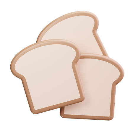 Brot  3D Icon