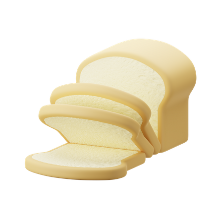 Brot  3D Icon