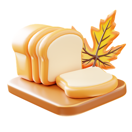 Brot  3D Icon