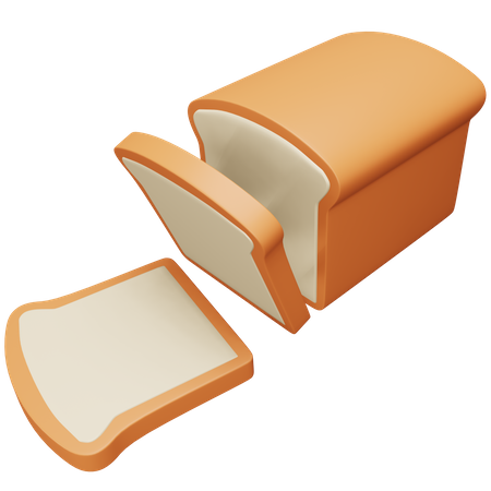 Brot  3D Icon