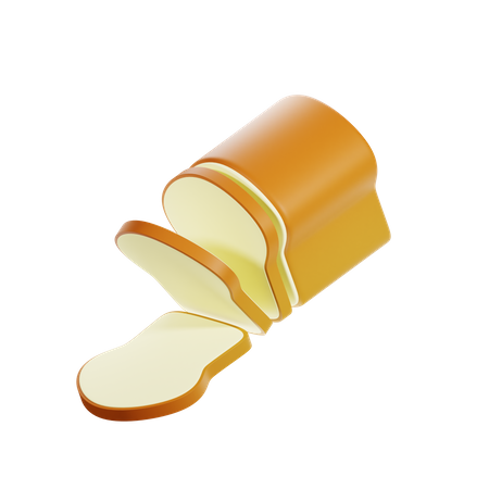 Brot  3D Icon