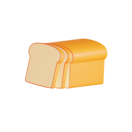 Brot  3D Icon