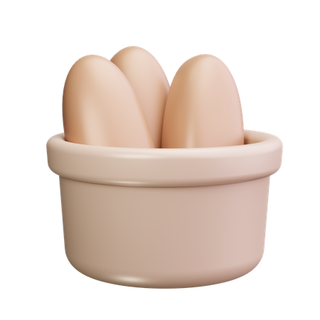 Brotkorb  3D Icon