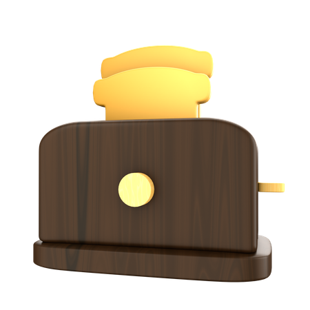 Brottoaster  3D Icon