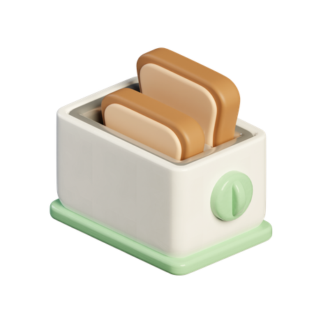 Brottoaster  3D Icon