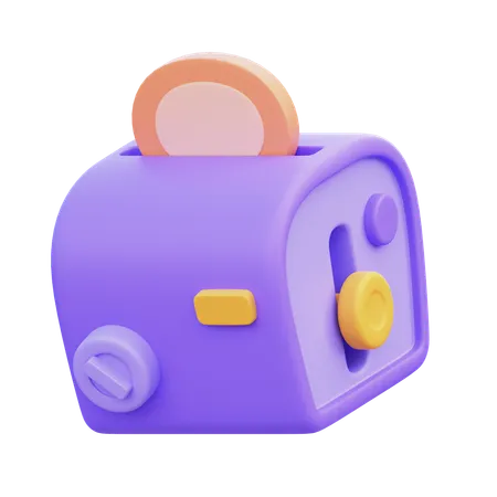 Brottoaster  3D Icon