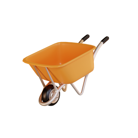 Brouette  3D Icon