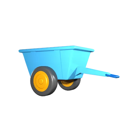 Brouette  3D Icon