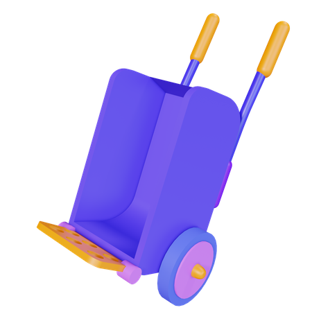 Brouette agricole  3D Icon