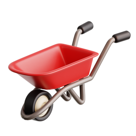 Brouette agricole  3D Icon