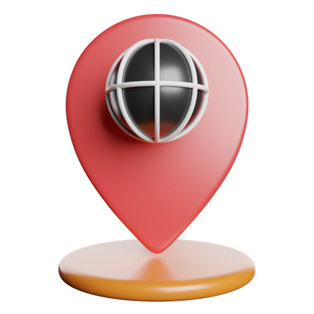 Brower Location  3D Icon