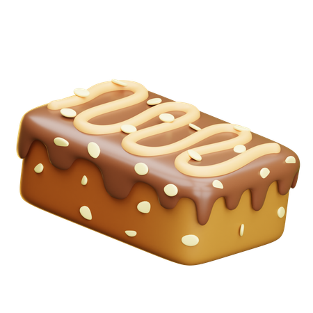 Brownie  3D Icon