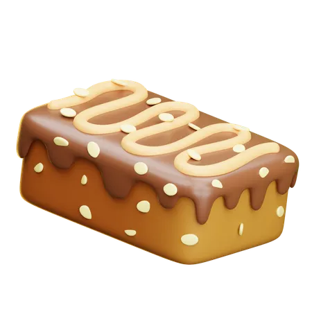 Brownie  3D Icon