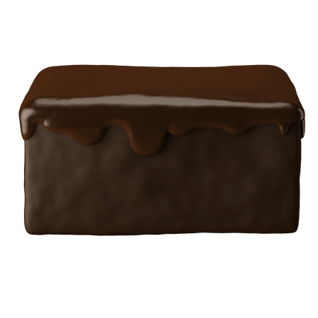 Brownie au chocolat  3D Icon