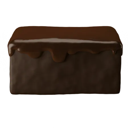 Brownie au chocolat  3D Icon