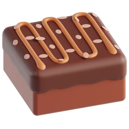 Brownies au chocolat  3D Icon