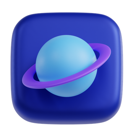 ブラウザ  3D Icon