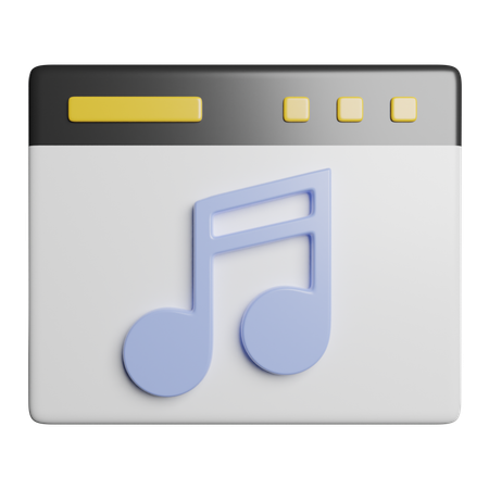 브라우저  3D Icon