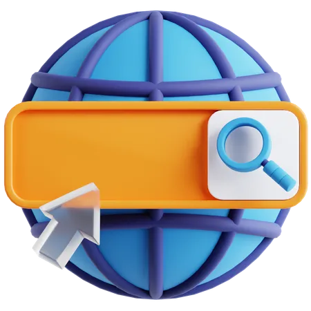 Browser  3D Icon