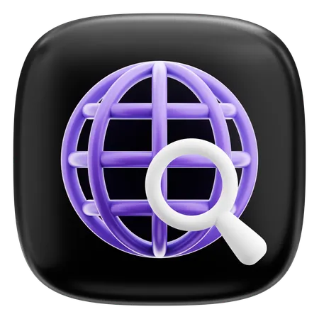 Browser  3D Icon
