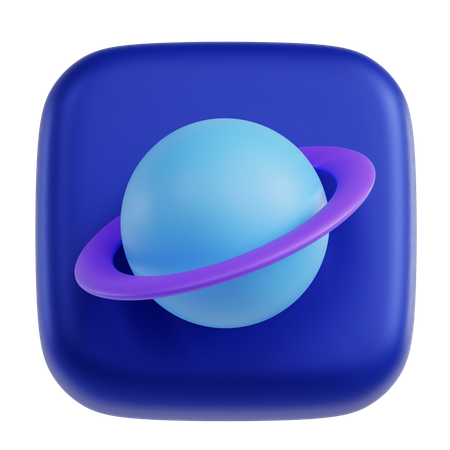 Browser  3D Icon