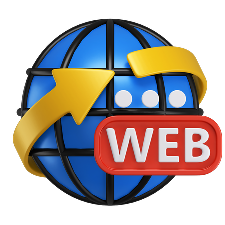 Browser  3D Icon