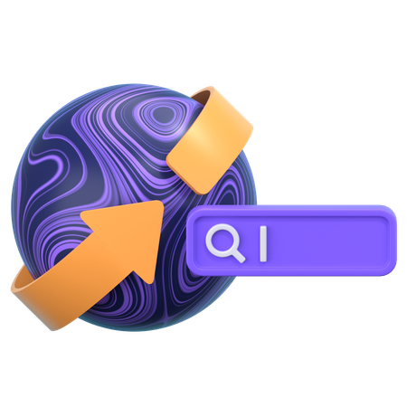 Browser  3D Icon