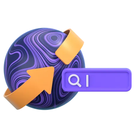 Browser  3D Icon