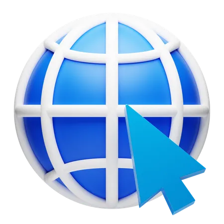 Browser  3D Icon